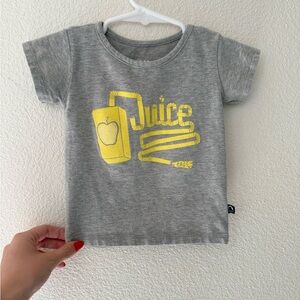 Rags to Raches Yellow Juice Box tee